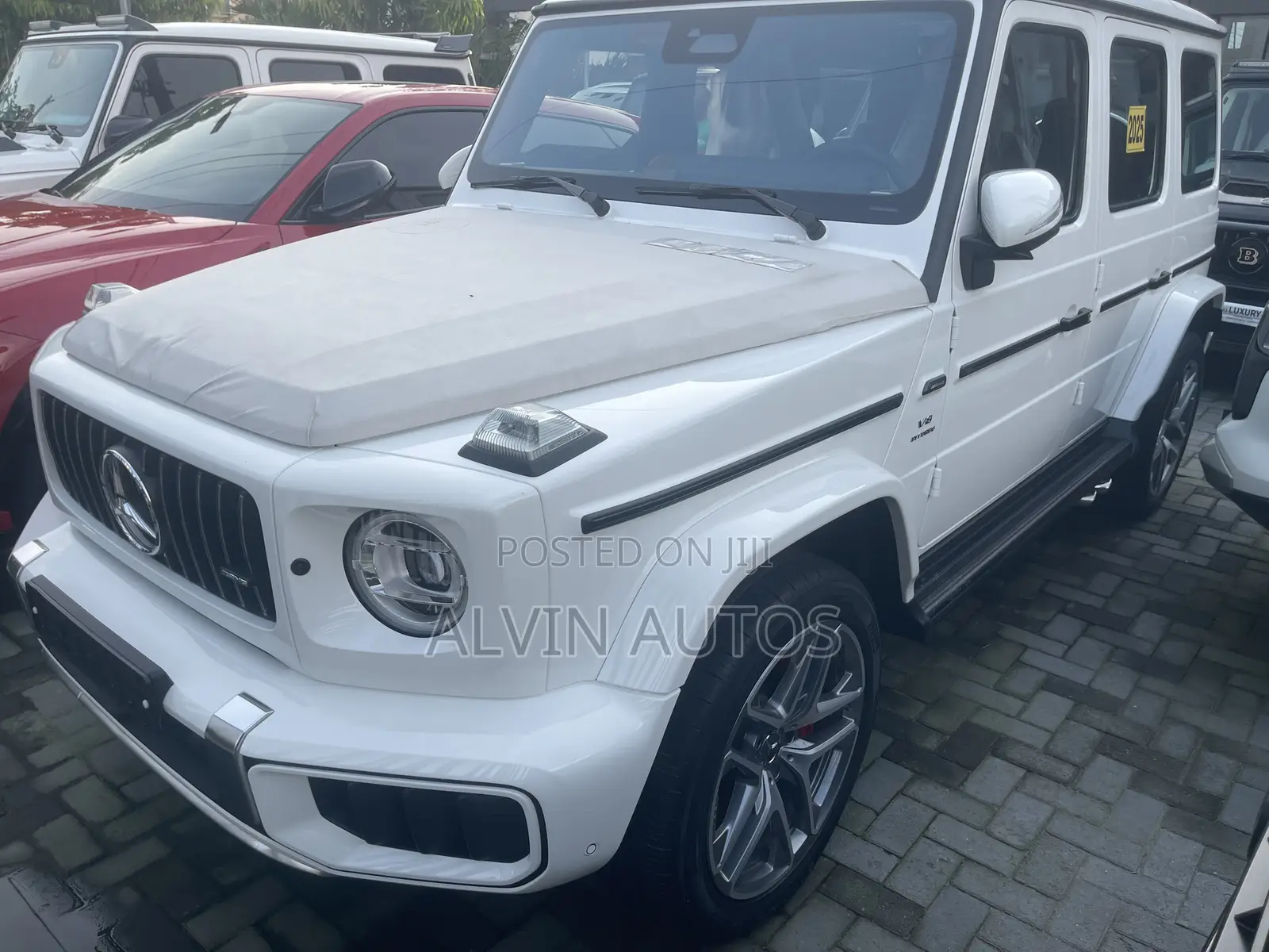 New Mercedes-Benz G-Class 2025 White