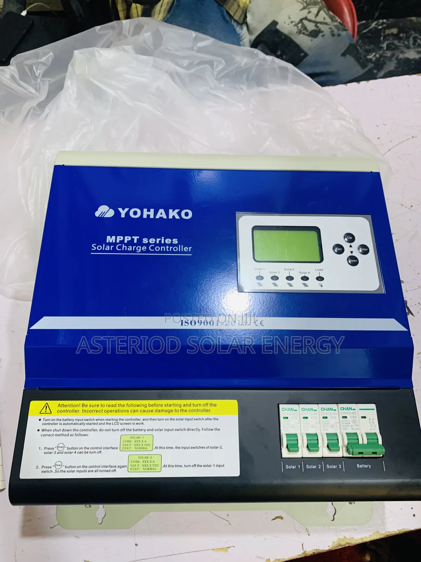 100amps 120volts Yohako Solar High Voltage Charger Controller