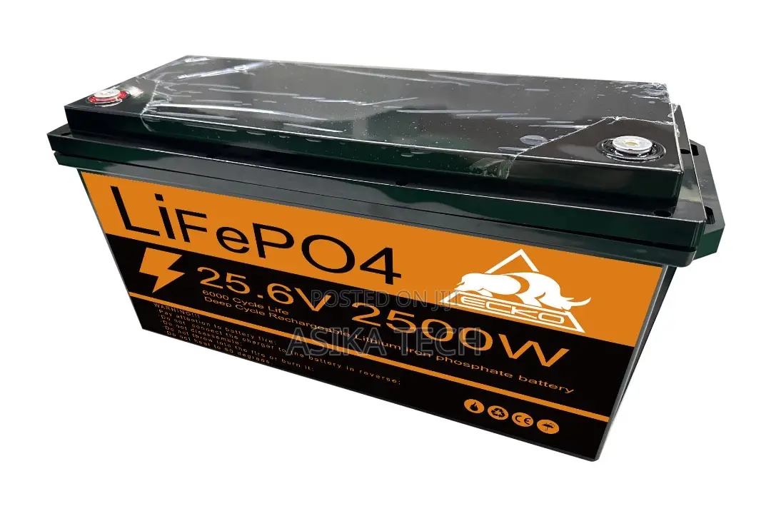 Ecko 25.6v 2500w Lifepo4 Lithium Iron Phosphate Deep Cycle Battery!