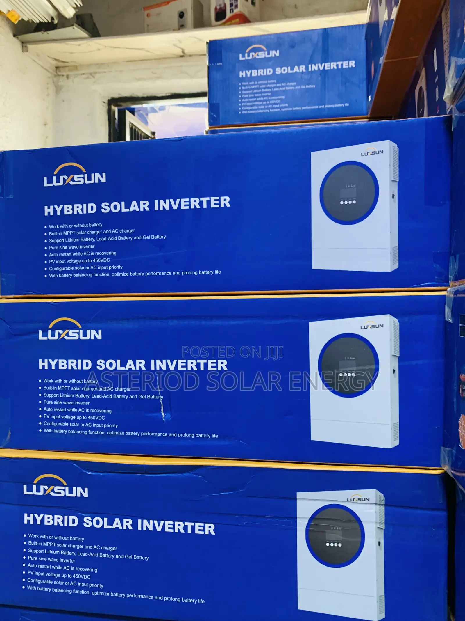 4.2kva 24v Luxsun Hybrid Solar Inverter