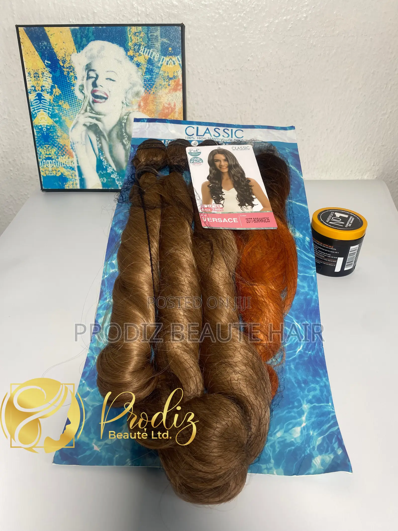 Bouncy Curly Noble Versace Hair