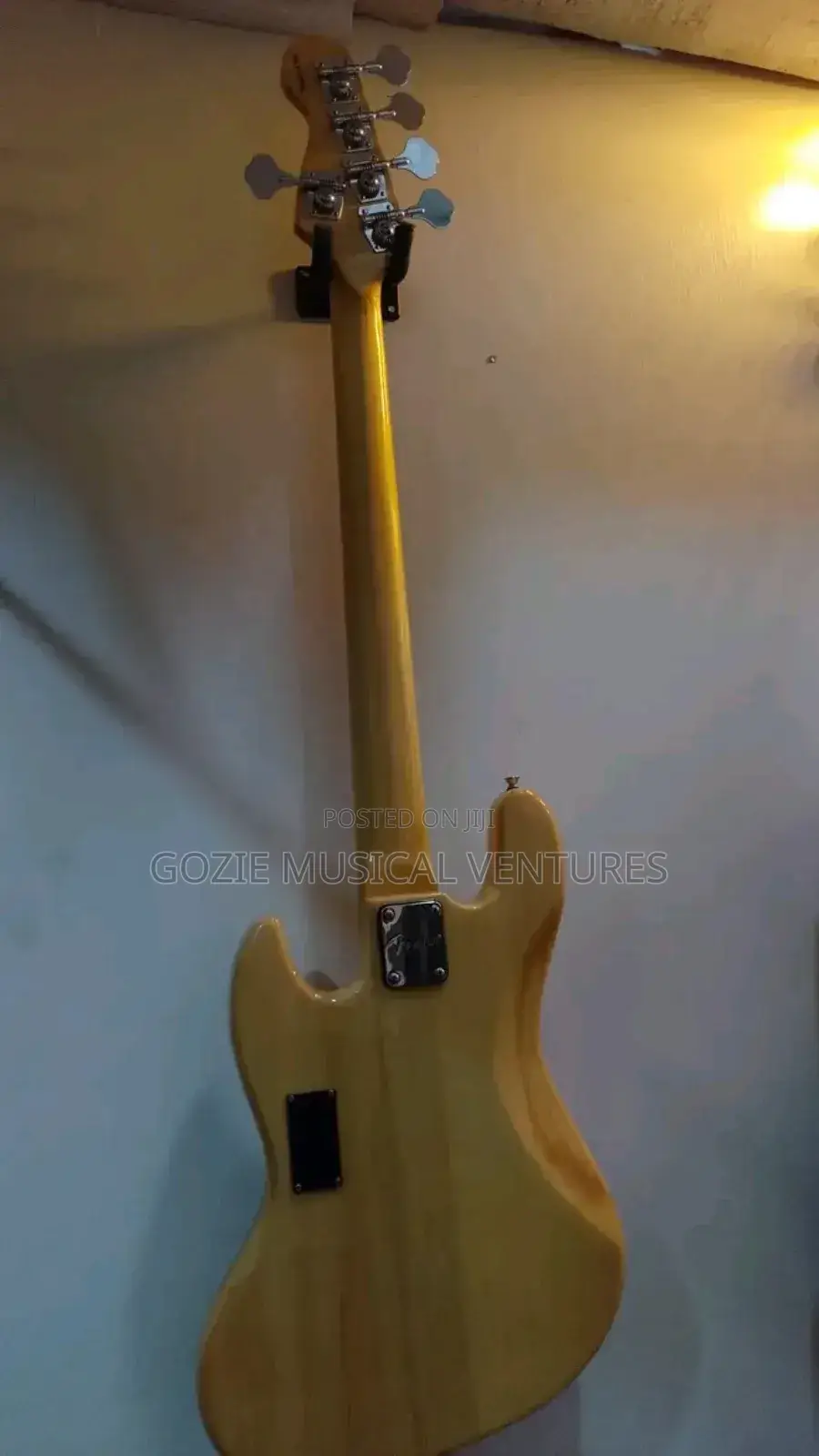 Original Fender Squeir Jazz Bass Guitar Active Bass