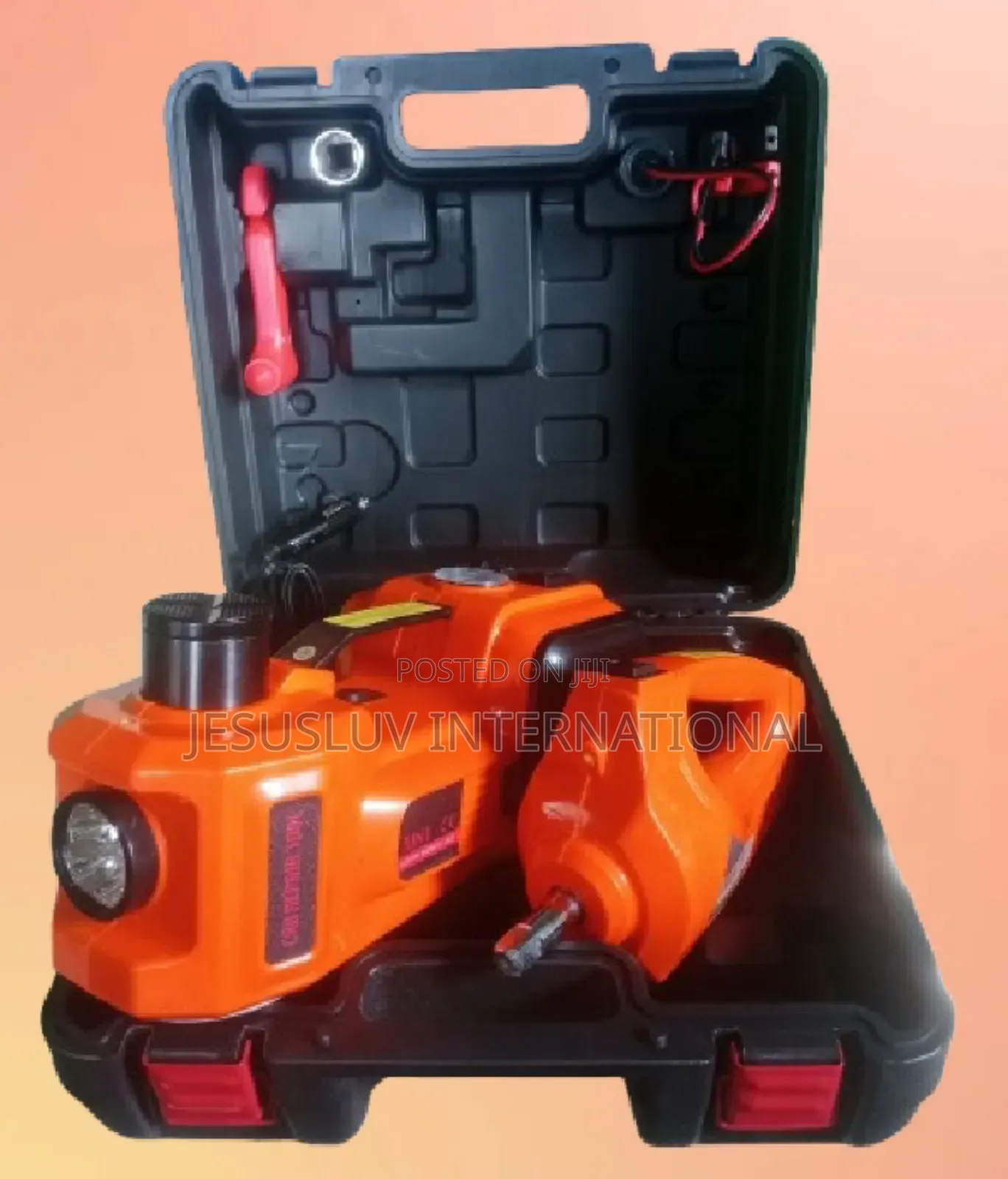 12-v Electric Quick Lift Car Jack 5 Ton,Tire Inflator Impact Wrench