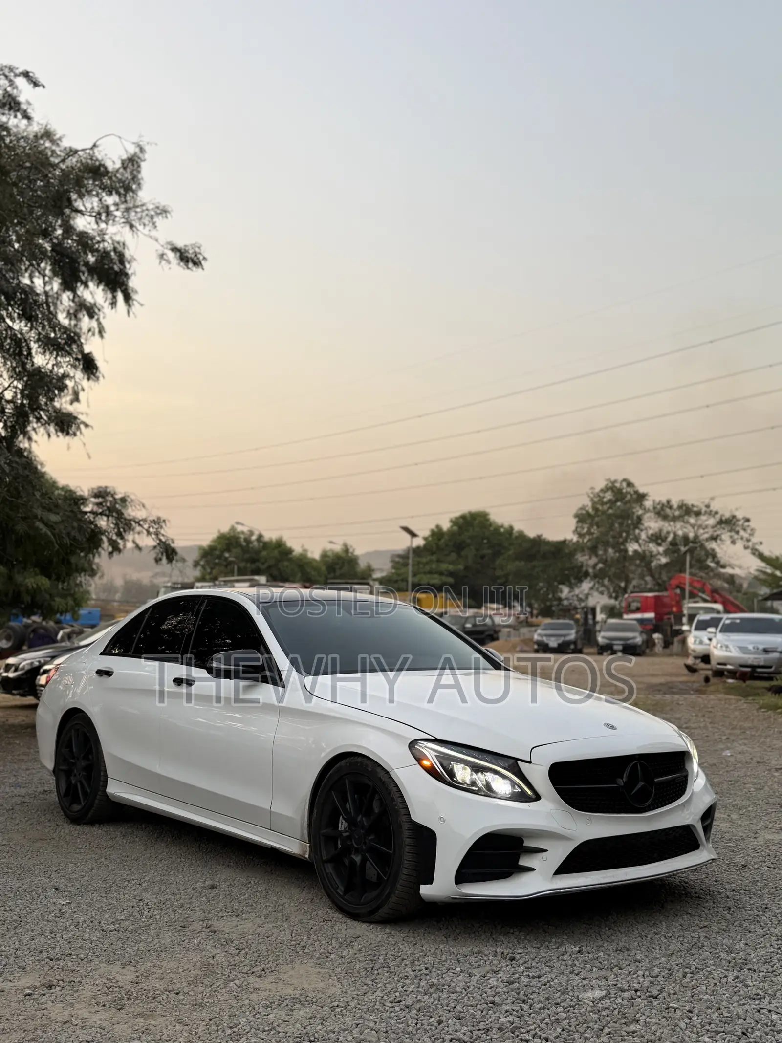 Mercedes-Benz C43 4Matic Cabriolet AWD (3.0L V6 9AM) 2018 White