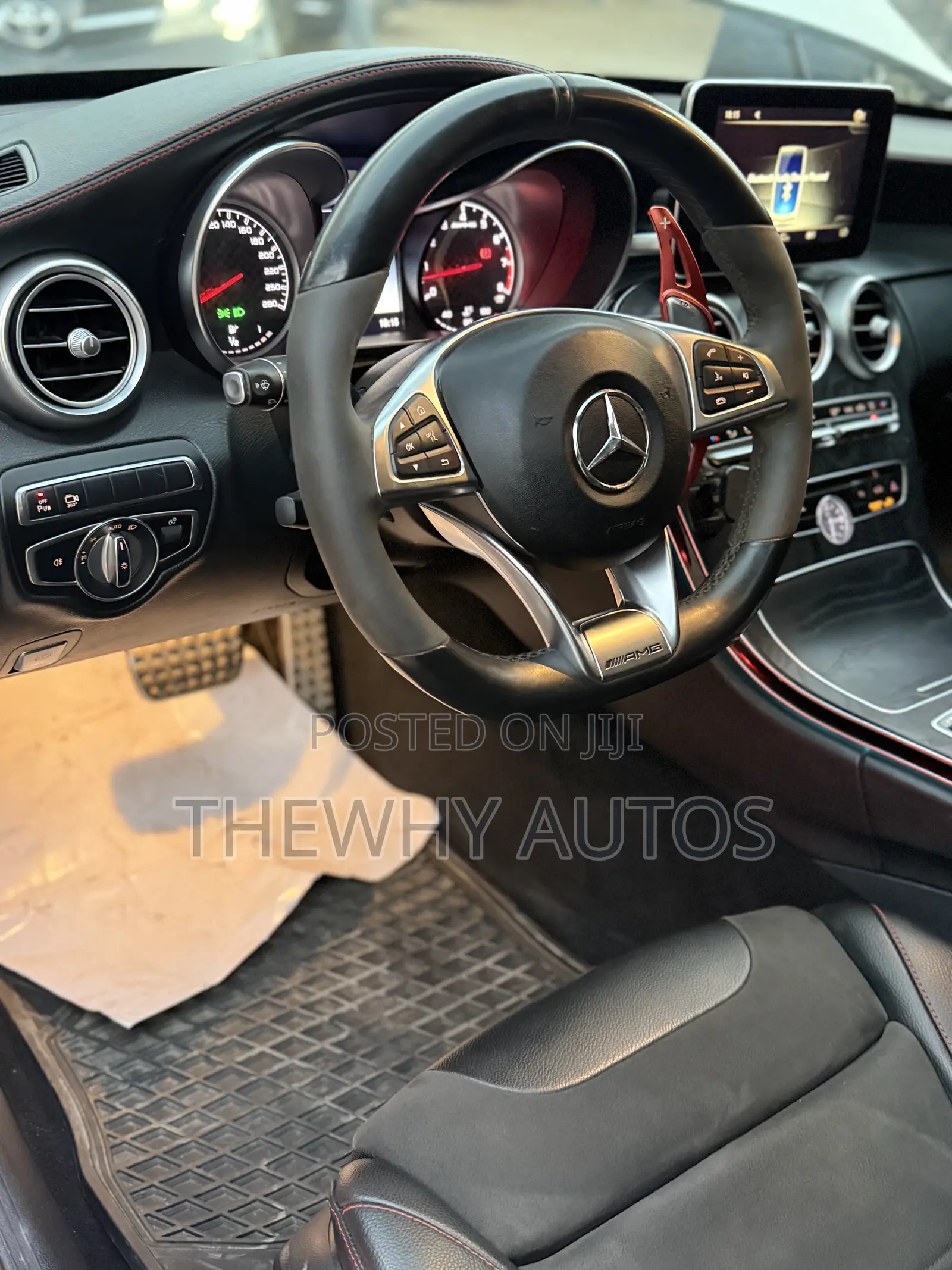 Mercedes-Benz C43 4Matic Cabriolet AWD (3.0L V6 9AM) 2018 White