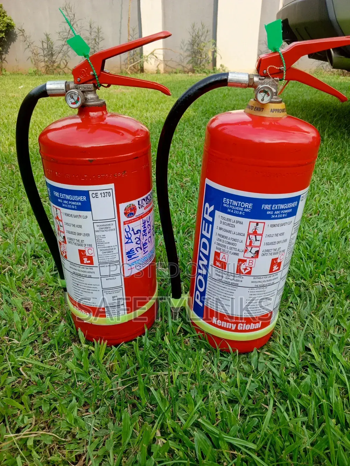 6kg Dry Chemical Fire Extinguisher