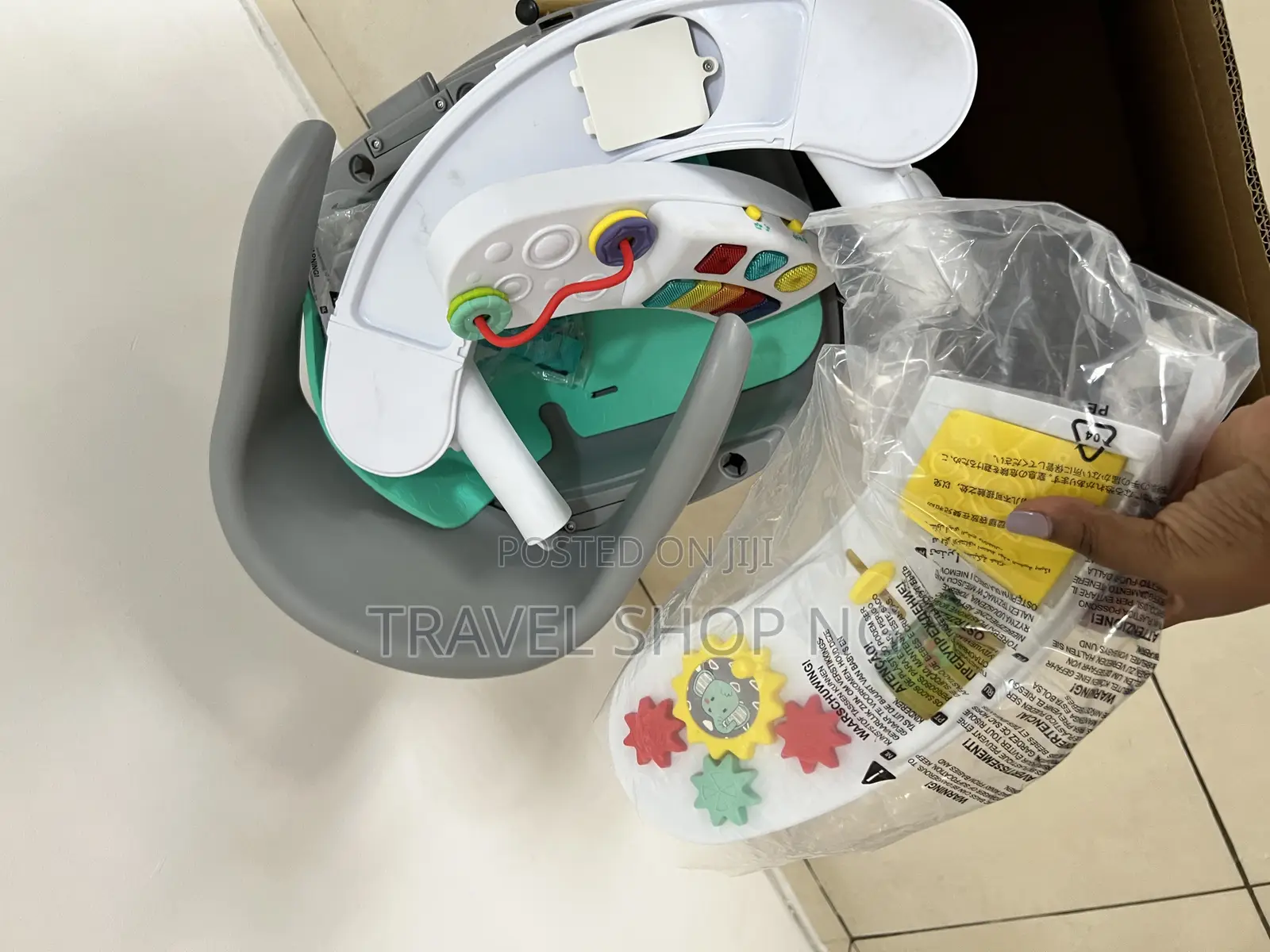 Infantino Music and Lights 3-in-1 Discovery Seat Usa Used