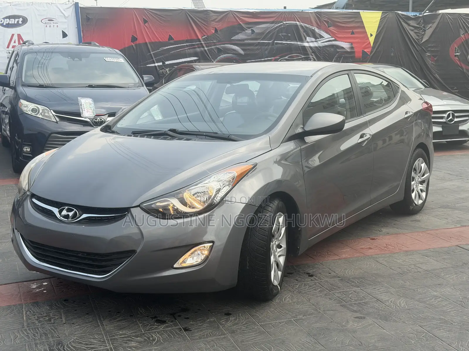 Hyundai Elantra GLS Automatic 2012 Gray