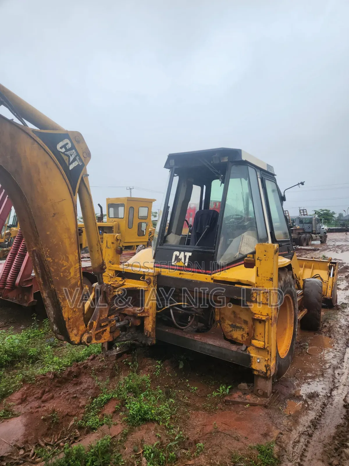 Cat Backhoe Loader 428b - Construction Company Use
