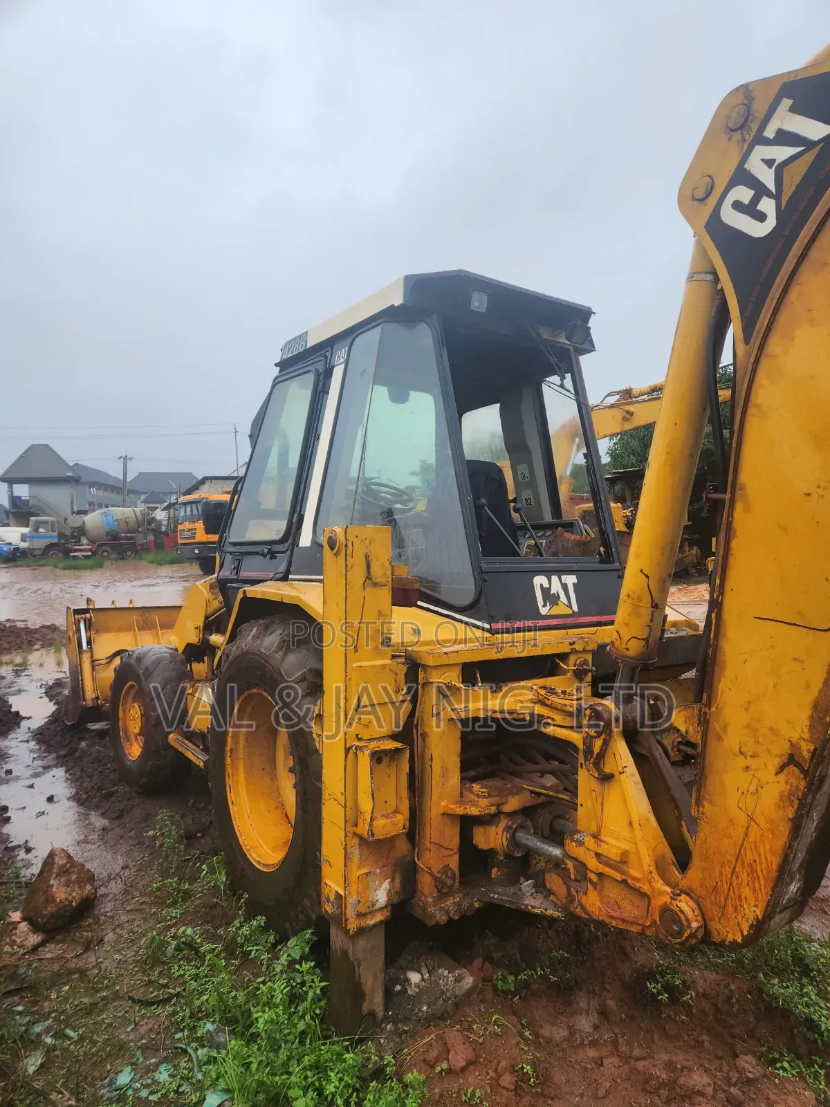 Cat Backhoe Loader 428b - Construction Company Use