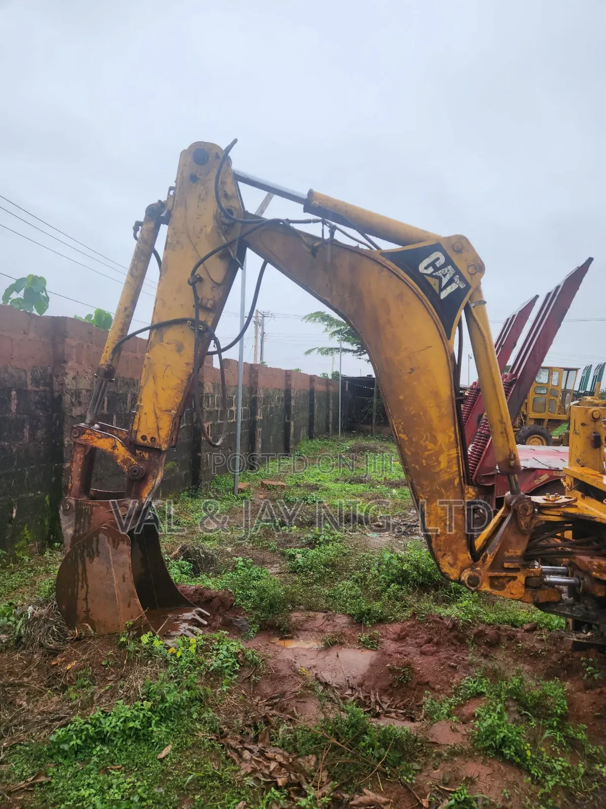 Cat Backhoe Loader 428b - Construction Company Use
