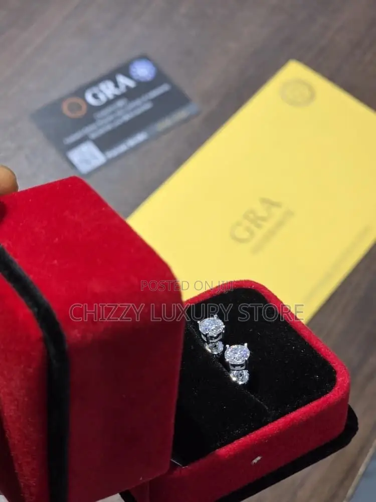 925 Quality Luxury Earrings Passes the Diamond Test