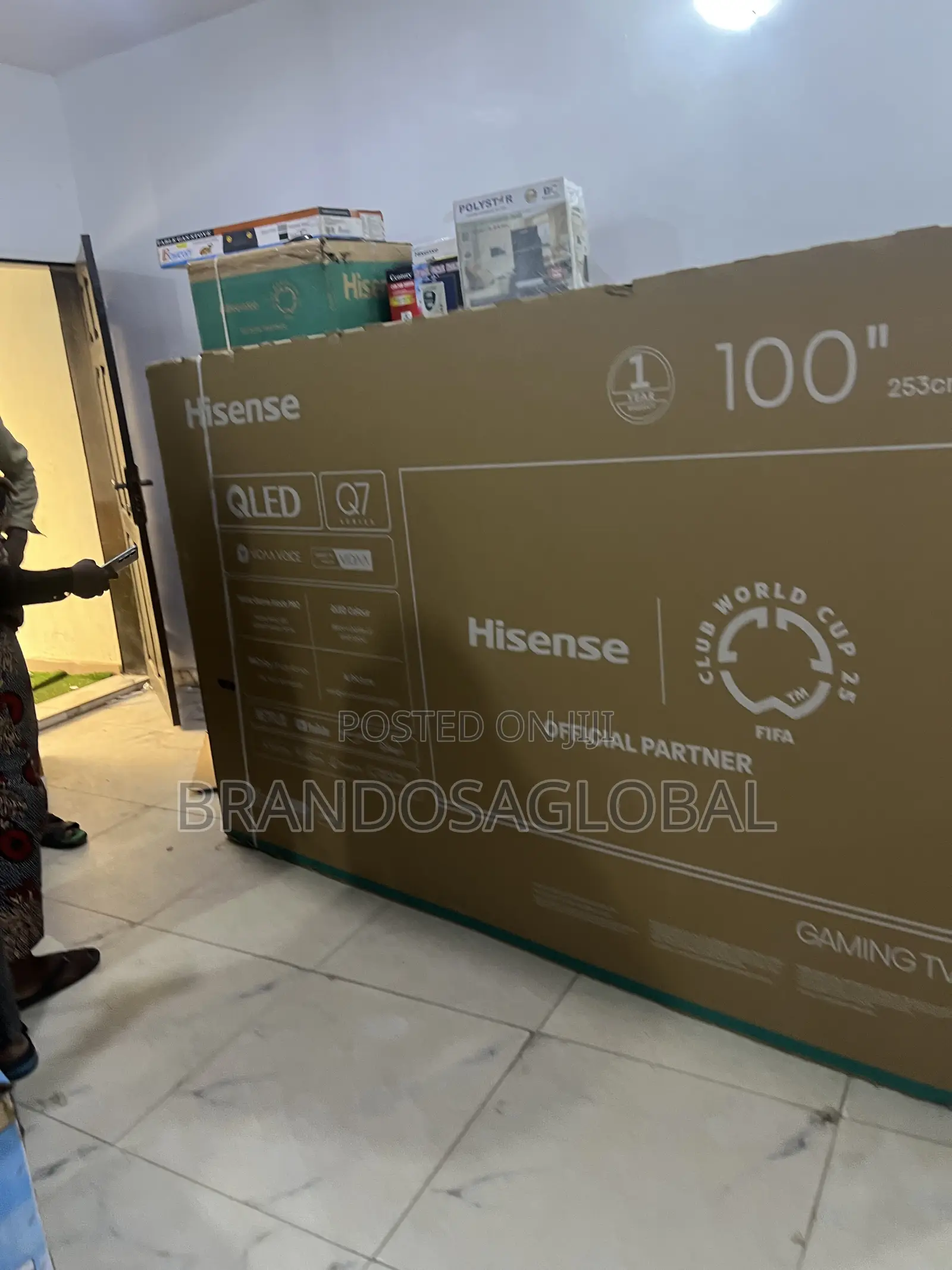 Hisense 100 Inches Smart Qled Tv Ideal for Cinematic Viewing