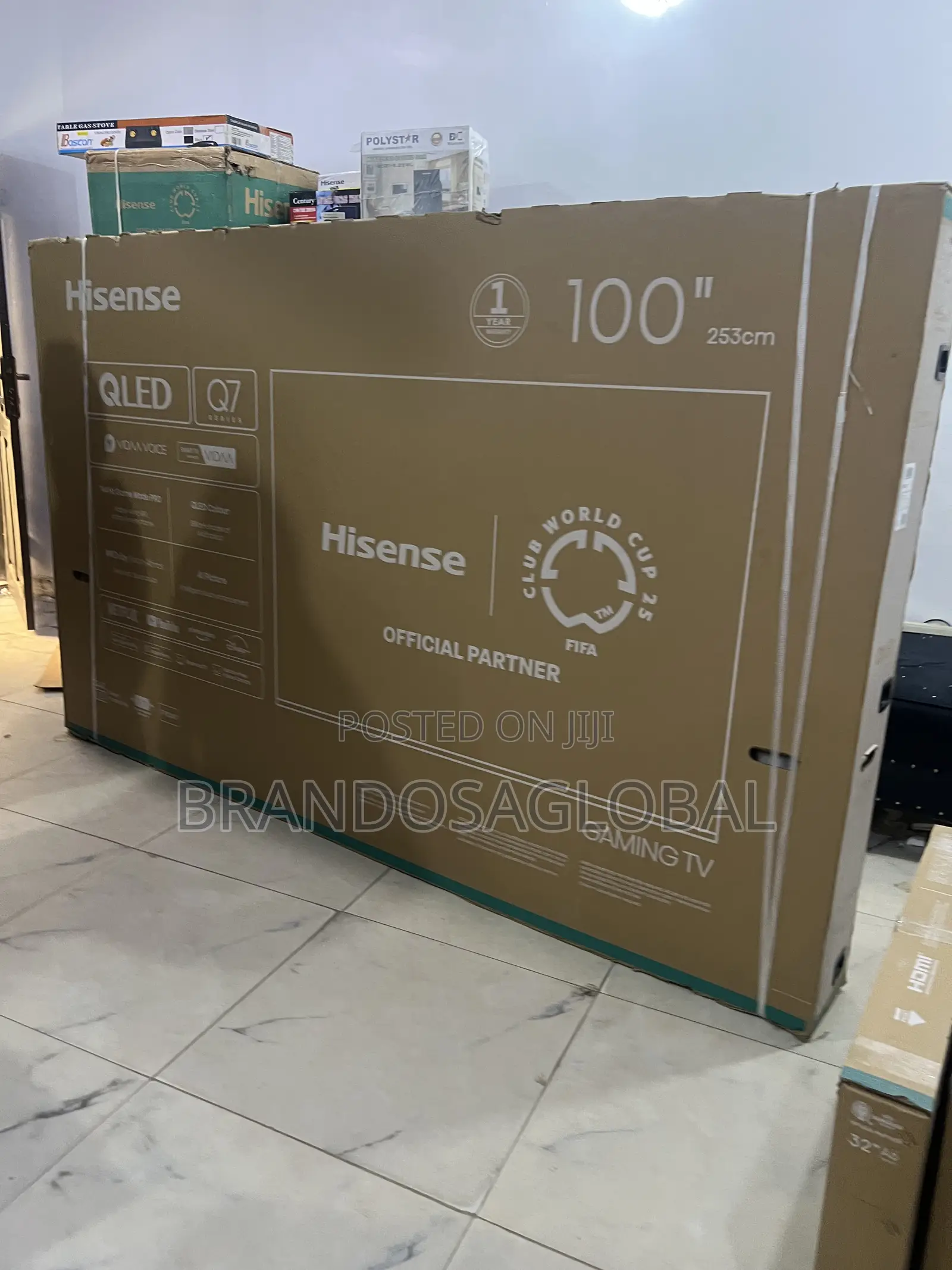 Hisense 100q7q Smart Qled Tv With Wide Viewing Angle