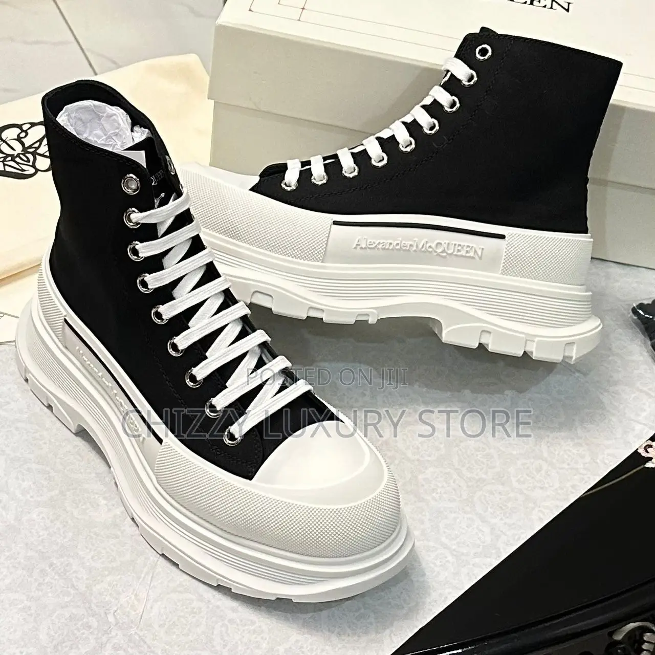 Alexander McQueen Quality Luxury Men Sneakers