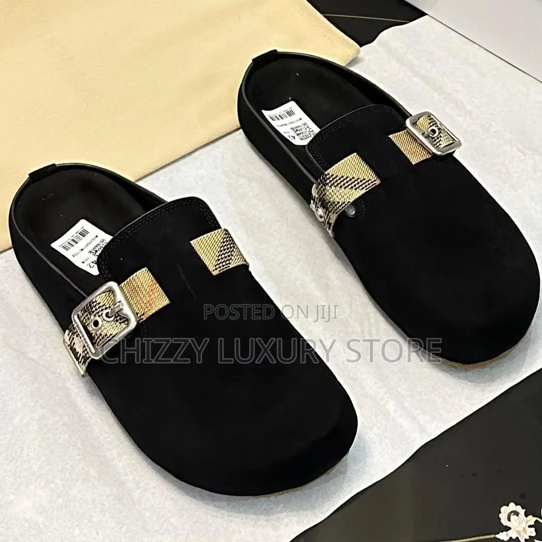 Burberry Quality Luxury Men Half Shoe