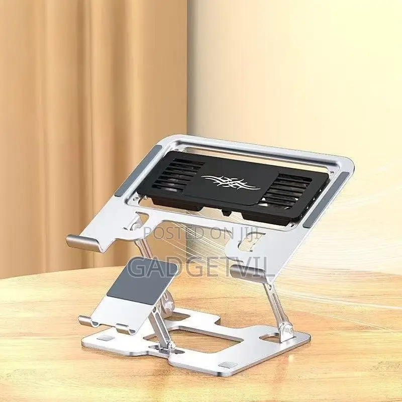 Adjustable Cooling Fan Laptop Stand