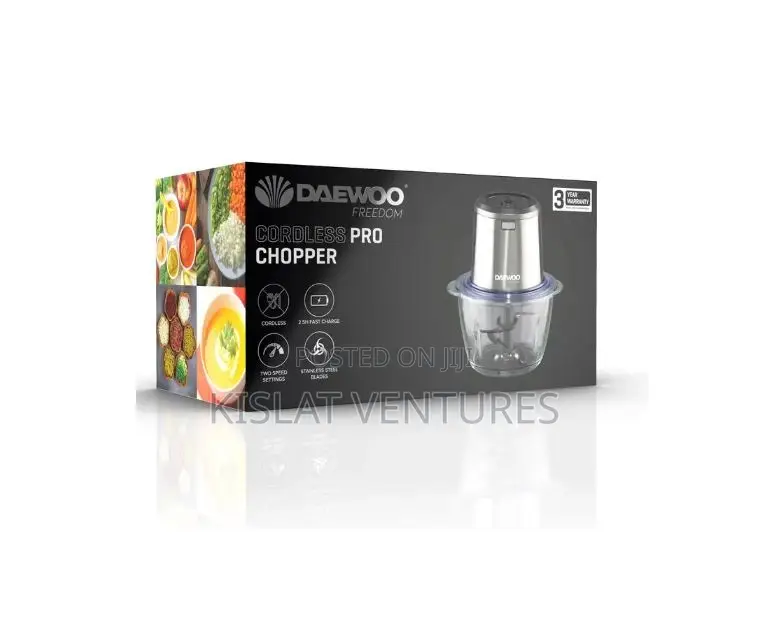 Daewoo Freedom Cordless Pro Chopper - 200w