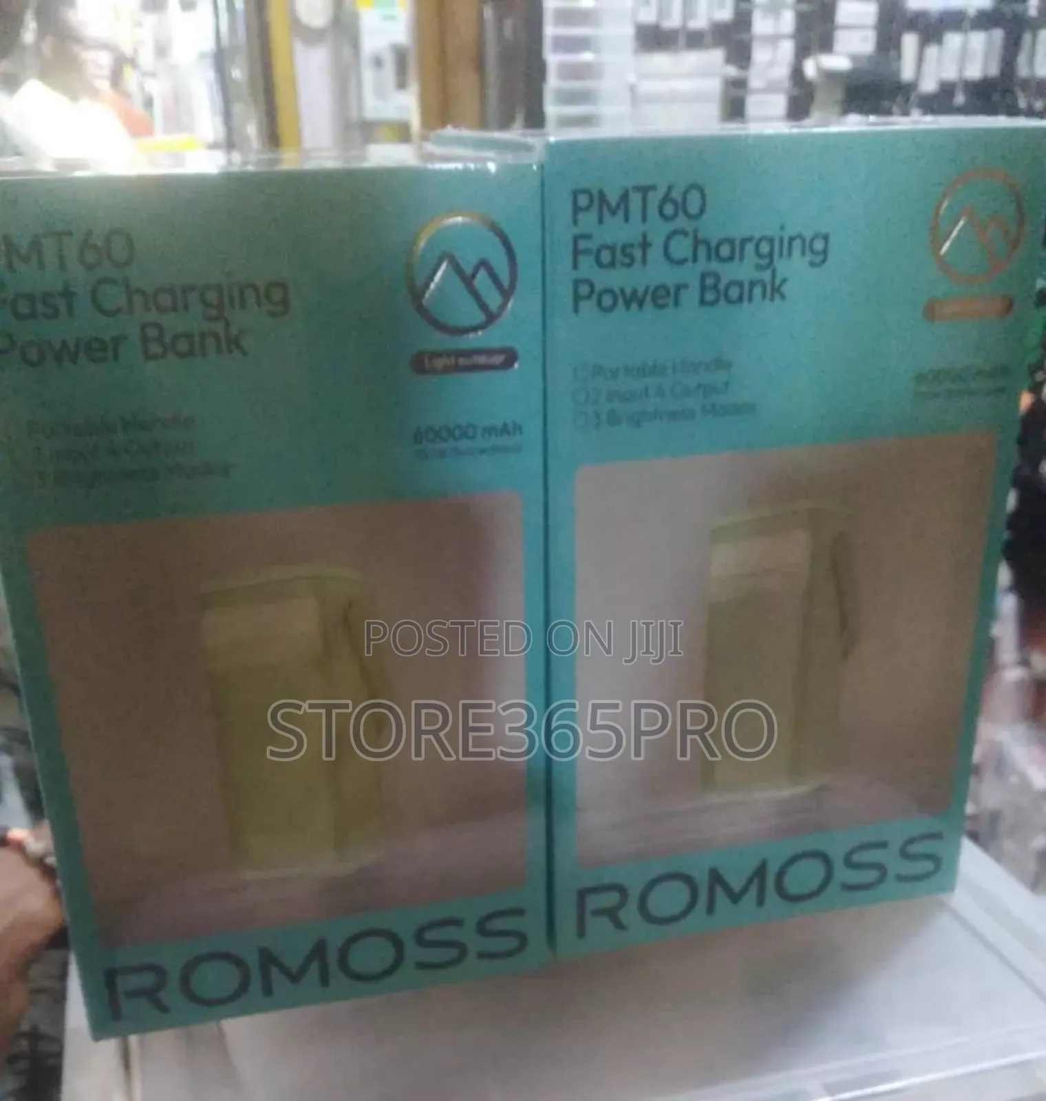 Romoss 60000mah Laptop Power Bank 100w Type C Output Charge