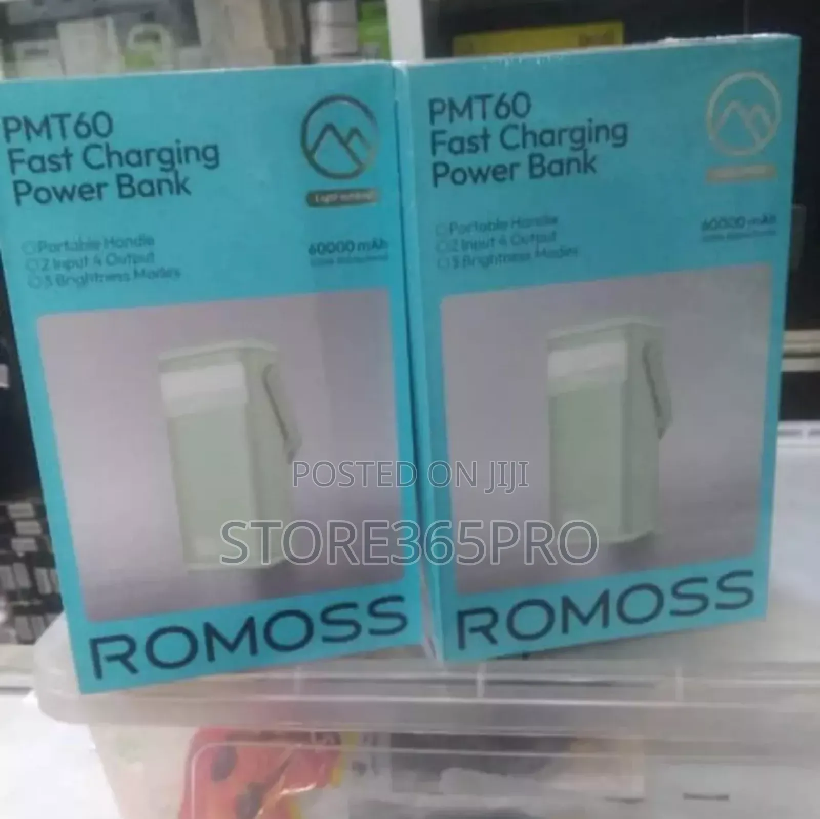 Romoss 60000mah Laptop Power Bank 100w Type C Output Charge