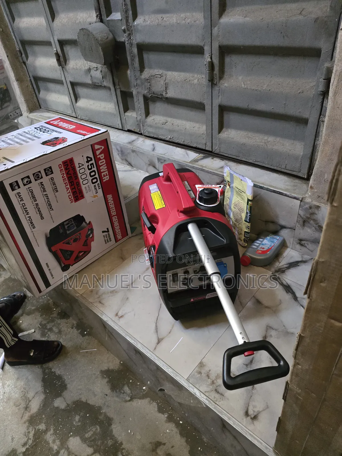 4.5kva Ipower Inverter Soundproof Petrol Gen Low Fuel Consumption