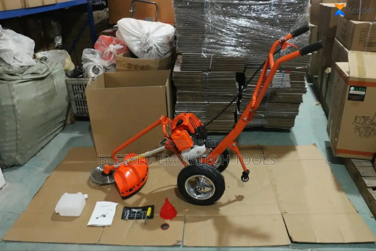 Star Wheels Weeding Grass Machine