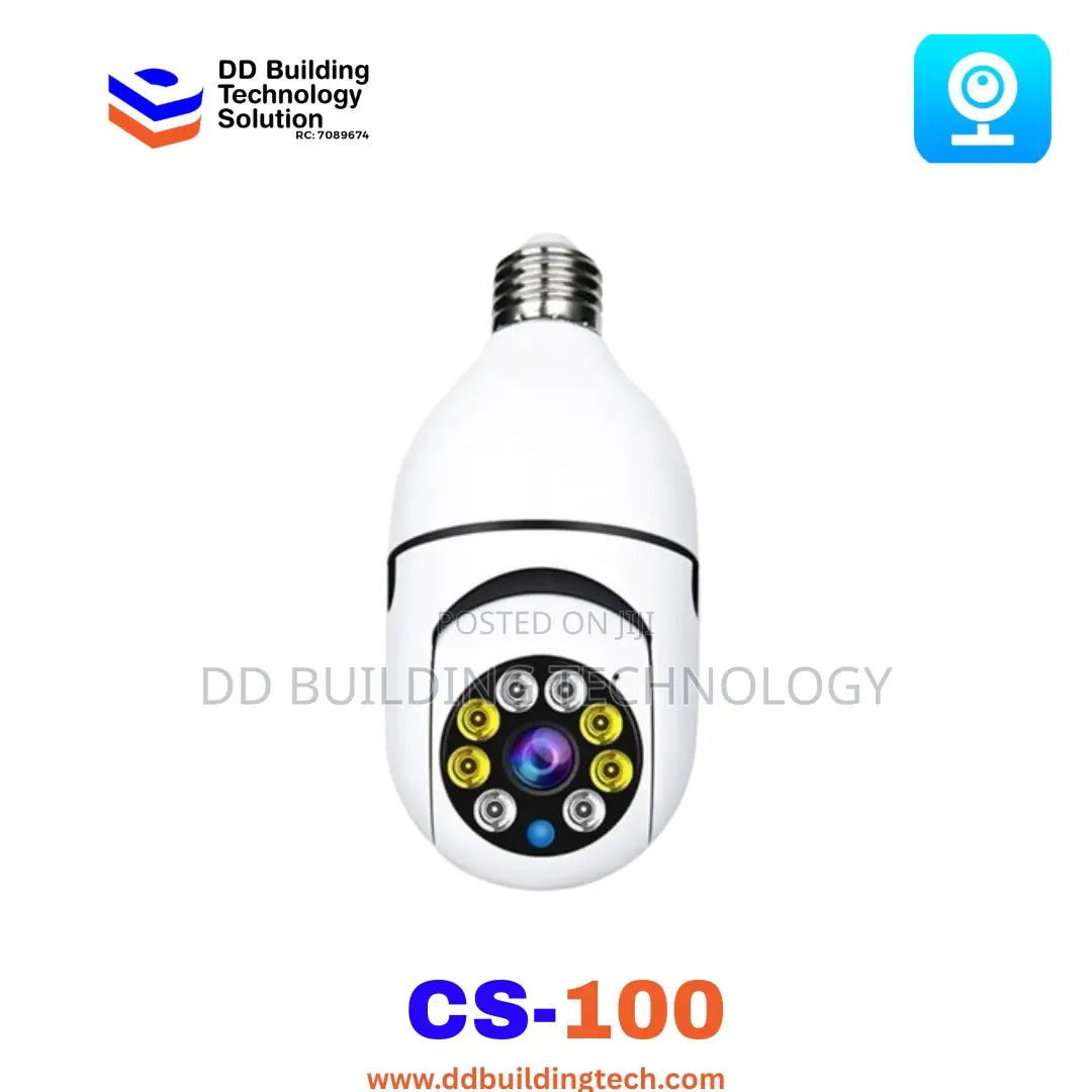 Wifi V380 Single Lens Bulb PTZ