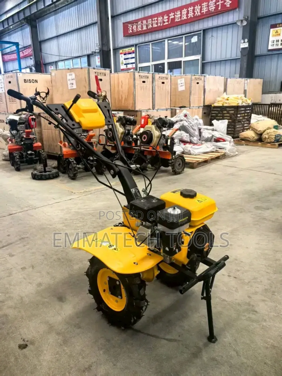 Driving 7hp Power Tiller Machine