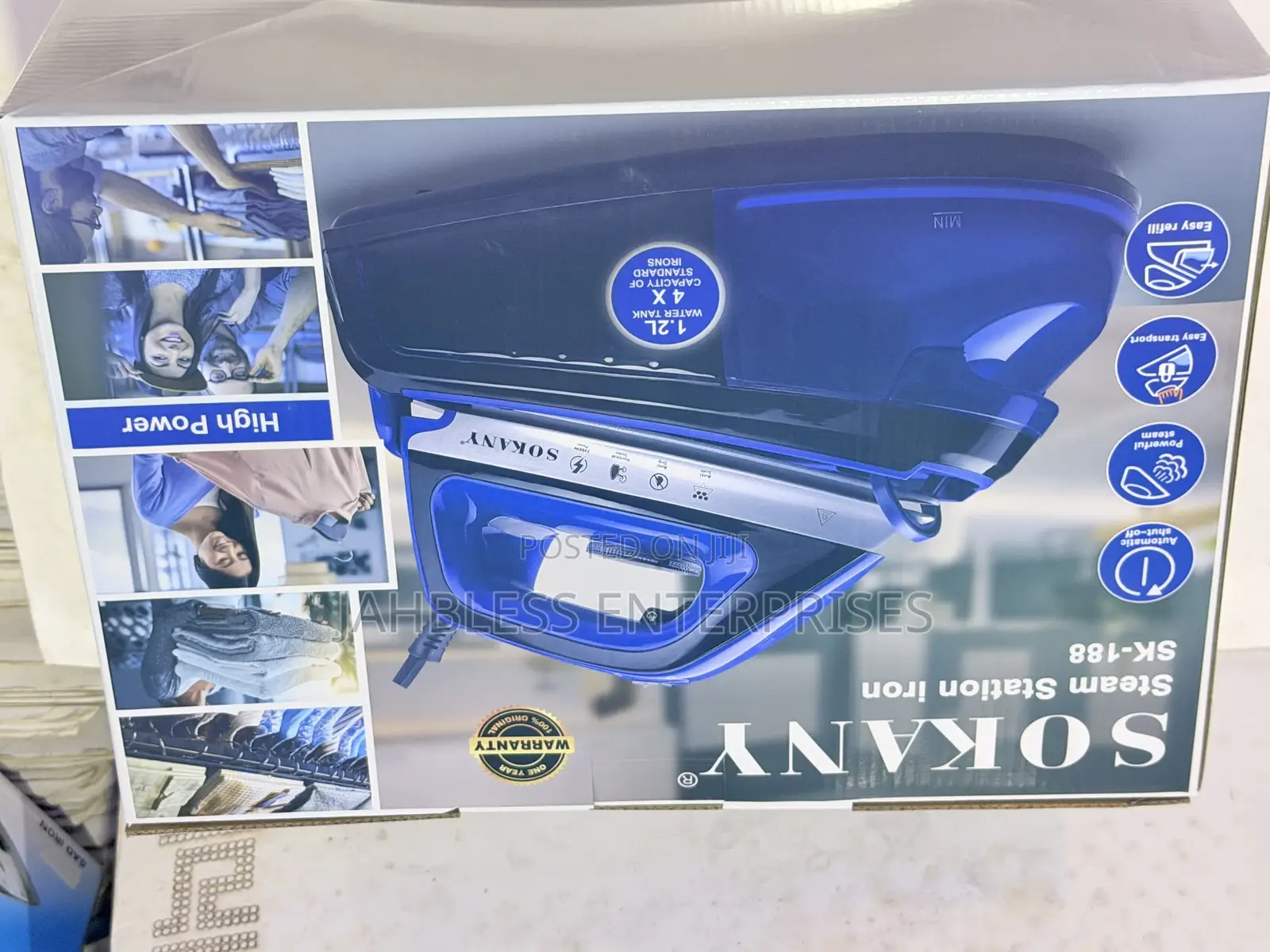 Sokany Steam Station Iron
