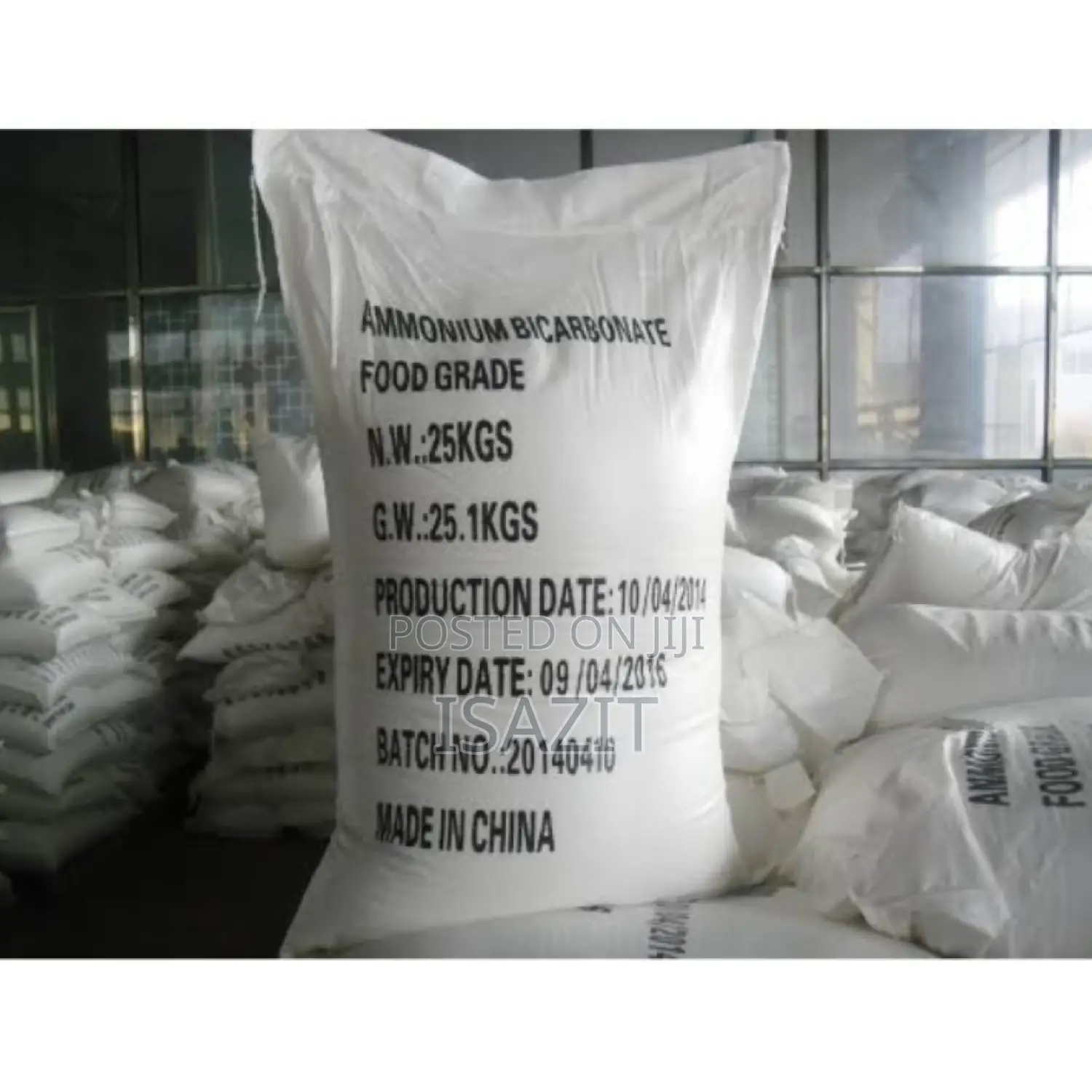 Ammonium Bicarbonate – Food Industrial Grade (Bulk Supply)