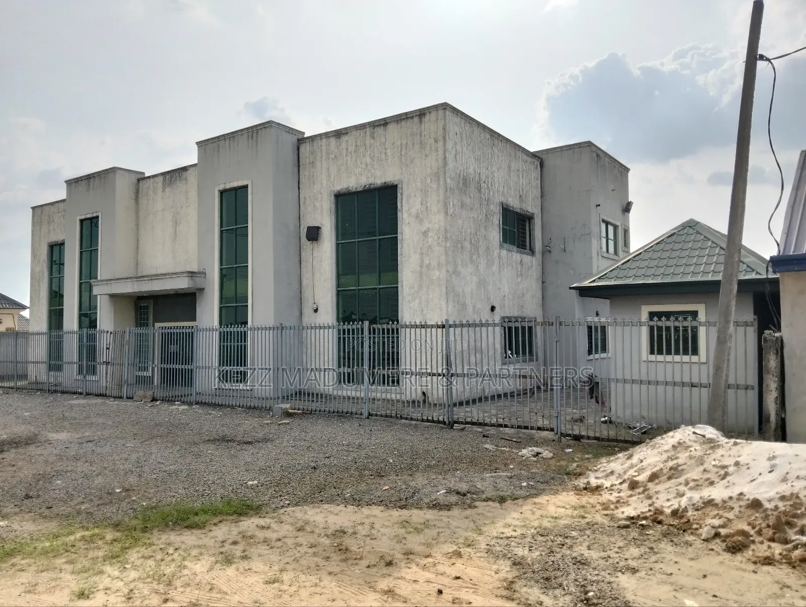 To Let: A Storey Building With Mini Office Halls