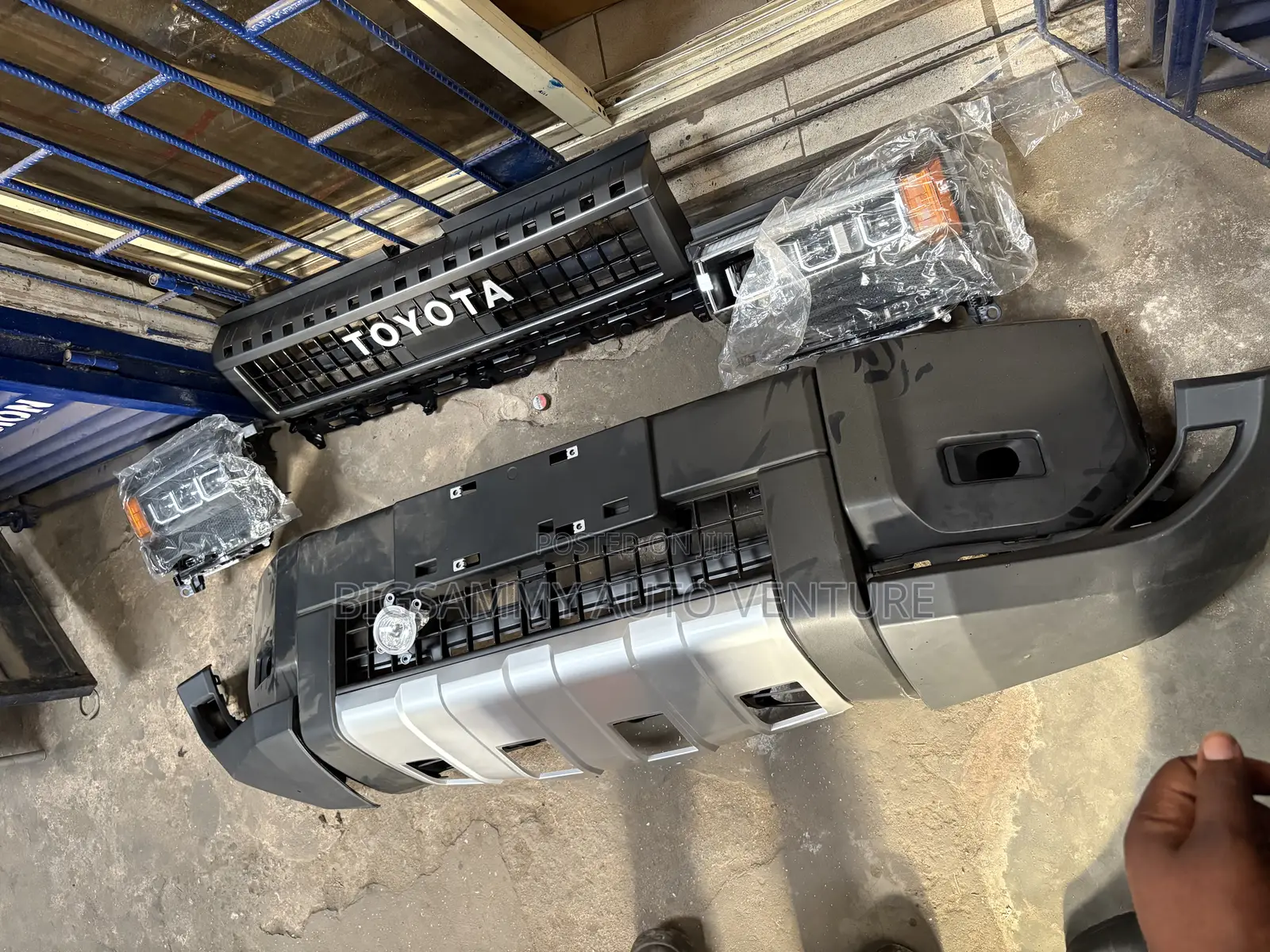 Toyota Prado 2024 Complete Front Bumper