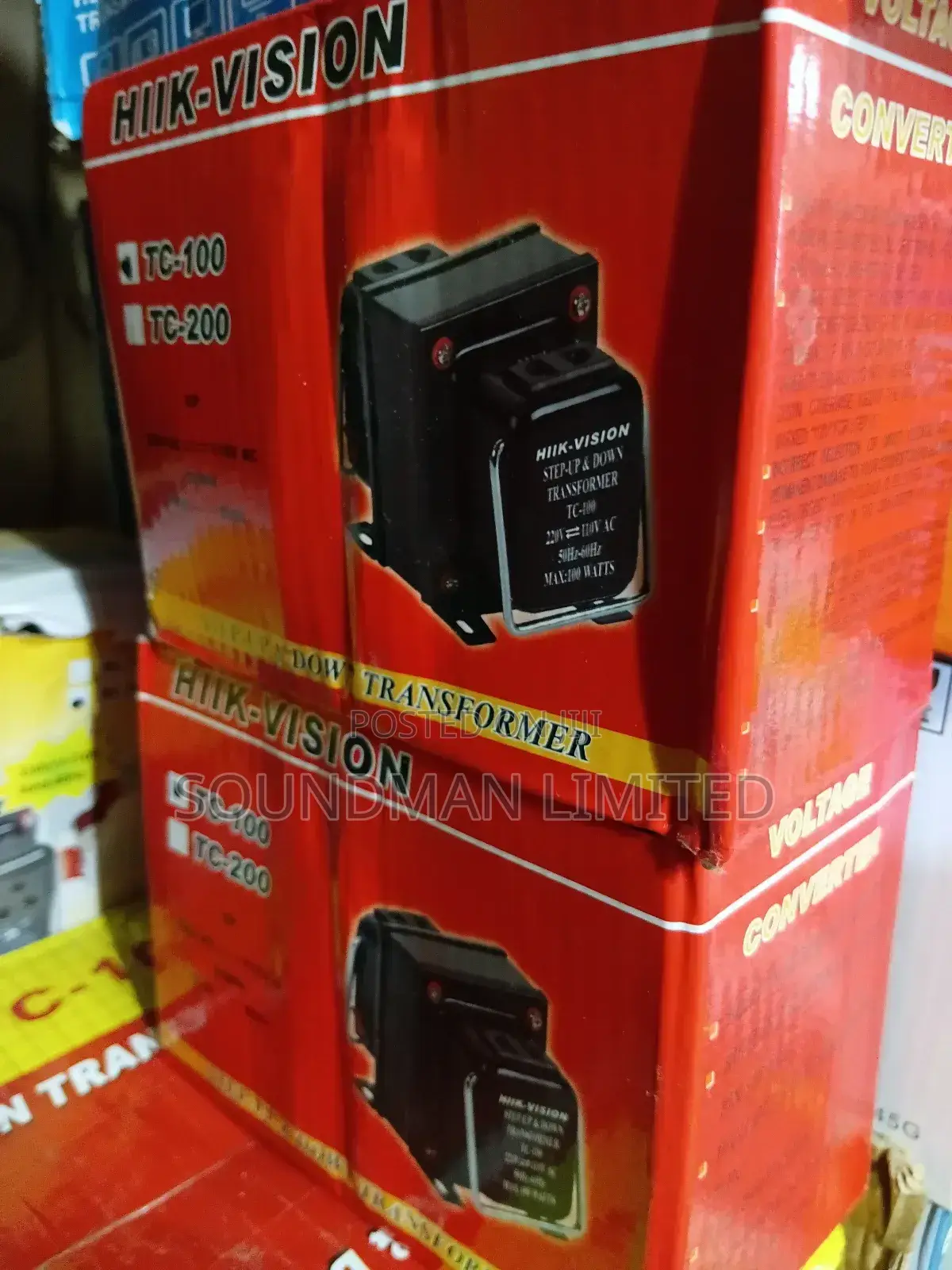 100 Watts Step Down Step Up Transformer 220v - 110v for Home Appliance