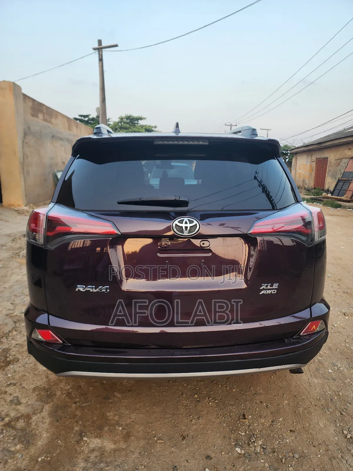 Toyota RAV4 2017 Burgundy