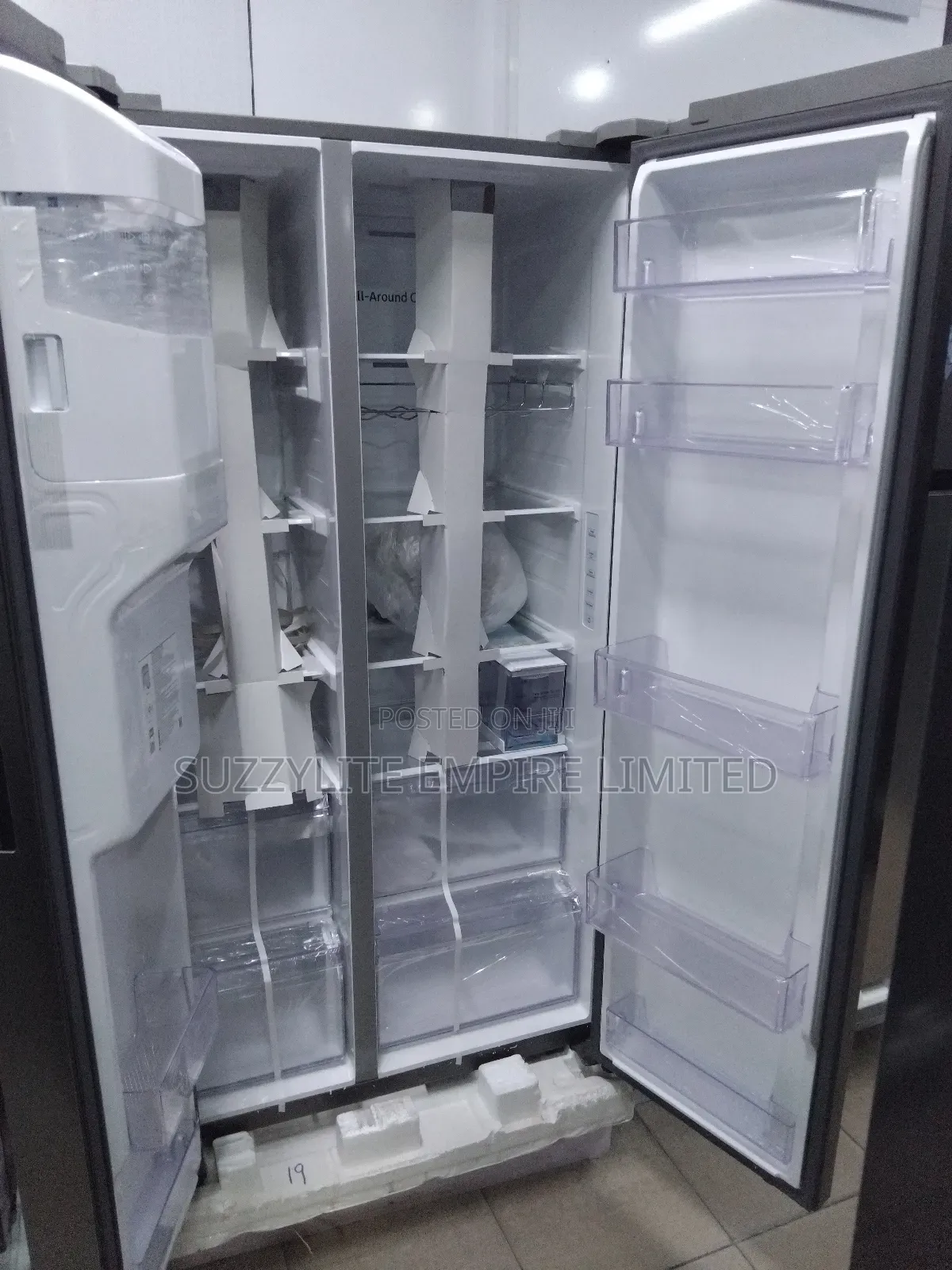 Samsung Inverter Side By Side Refrigerator Dispenser