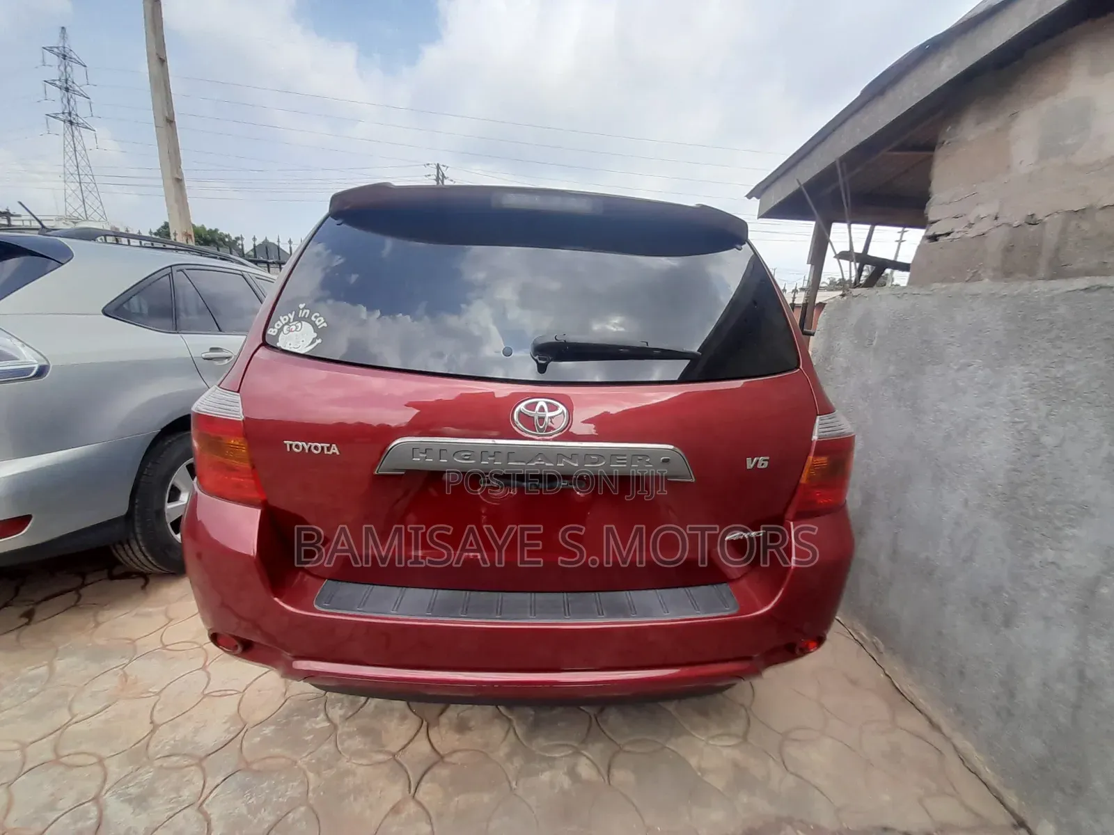 Toyota Highlander Sport 2010 Red