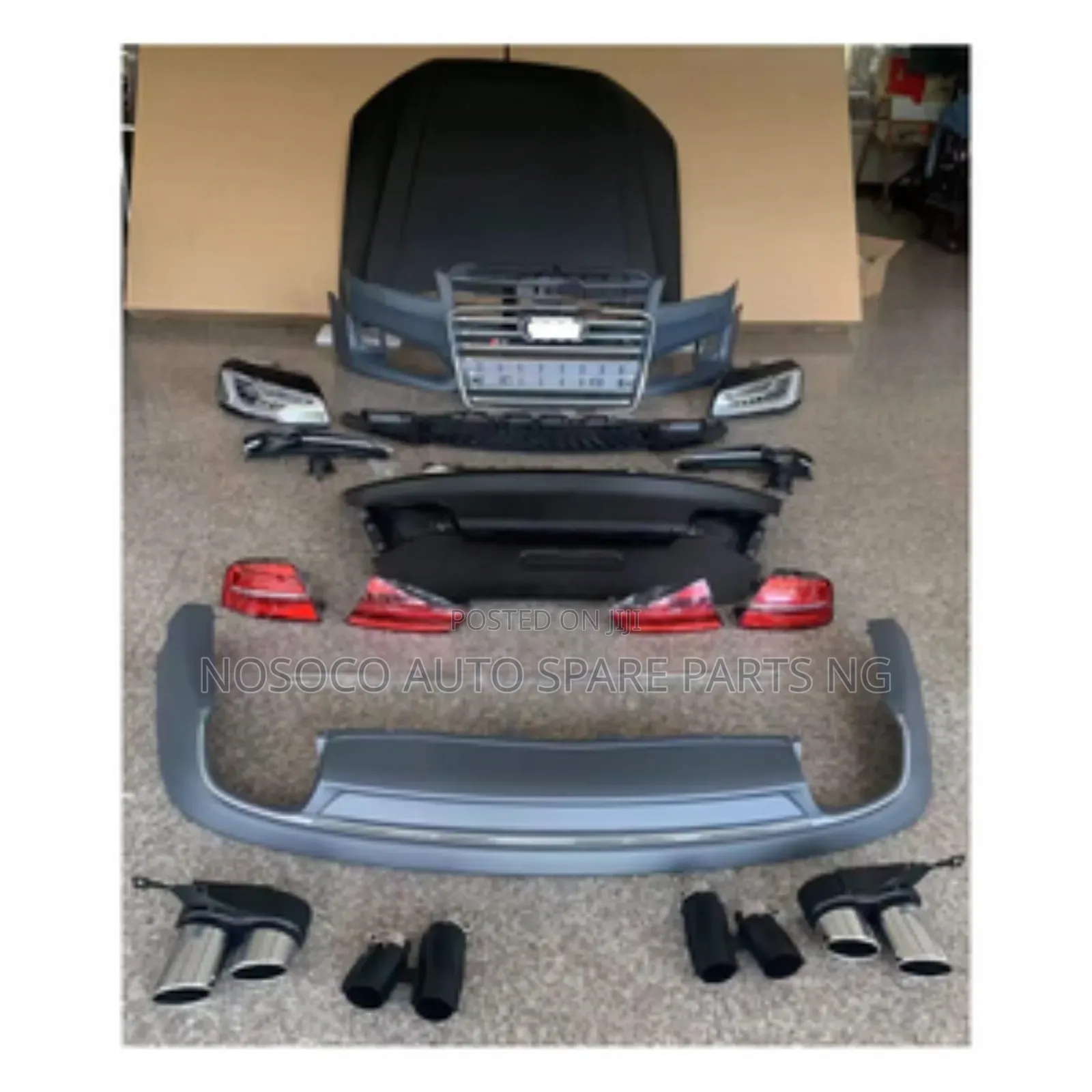 Front and Back Upgrading Kit Audi A8 2013 2018