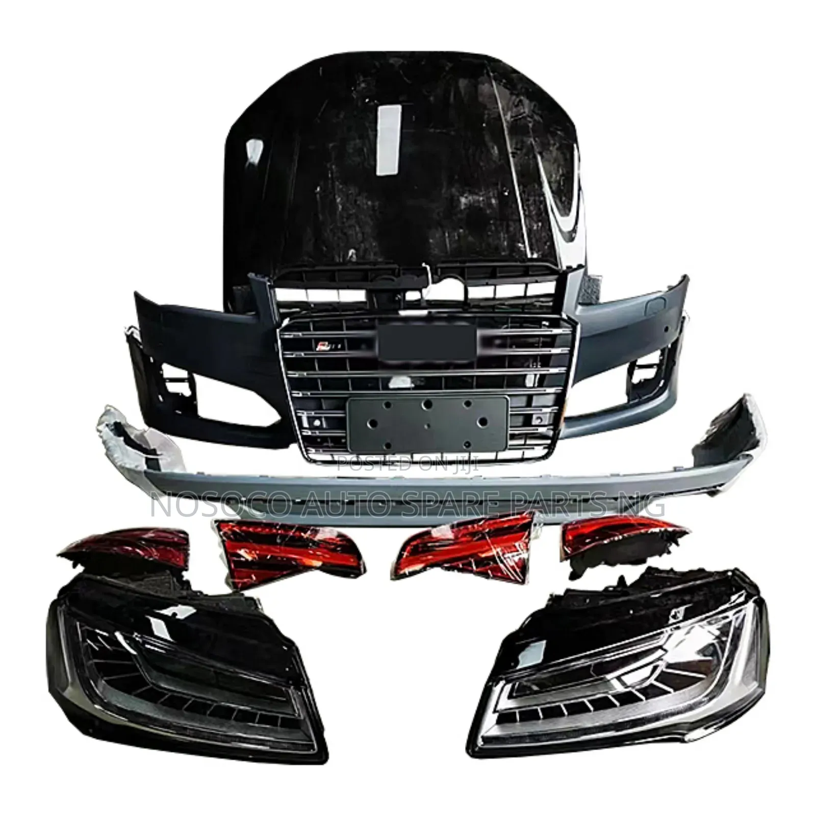 Front and Back Upgrading Kit Audi A8 2013 2018