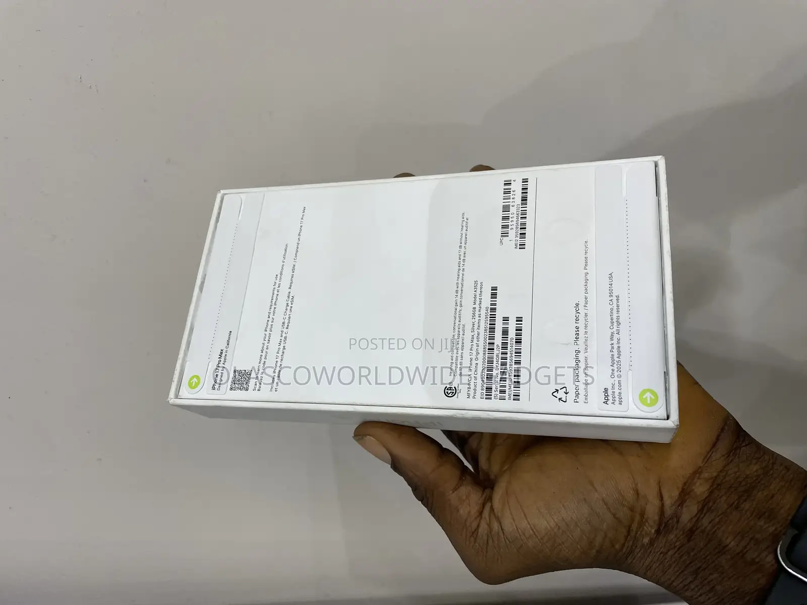 New Apple iPhone 17 Pro 256 GB Silver