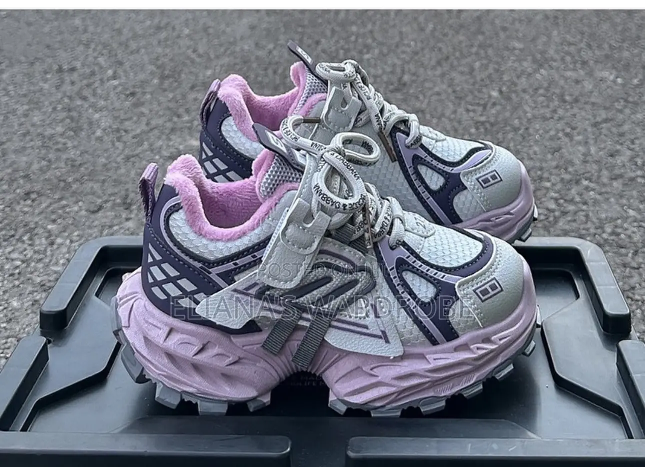 Kids Chunky Sole Sneakers