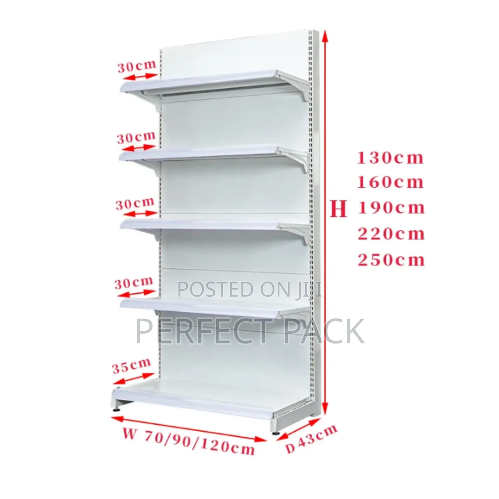 Super Market Single Shelf