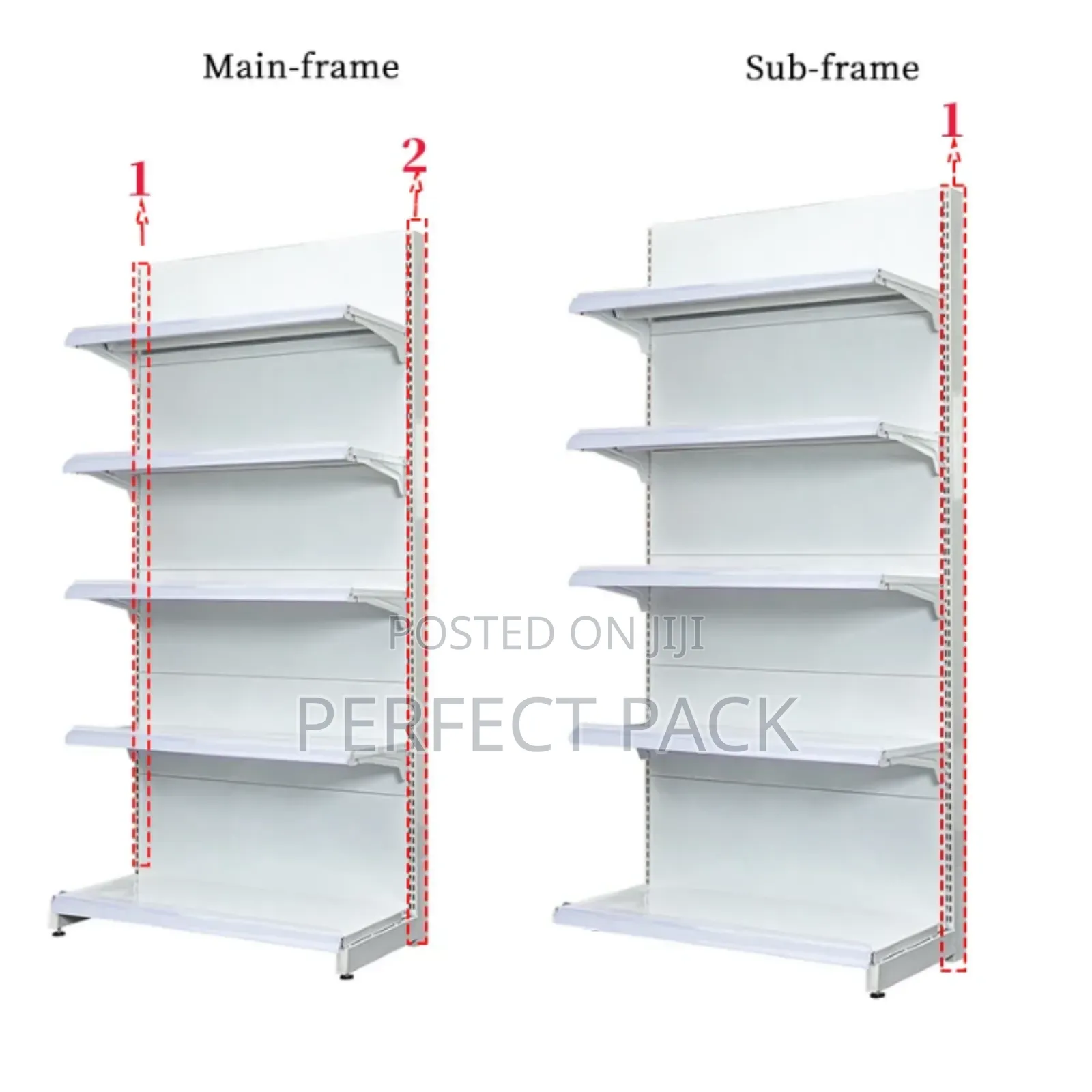 Super Market Single Shelf