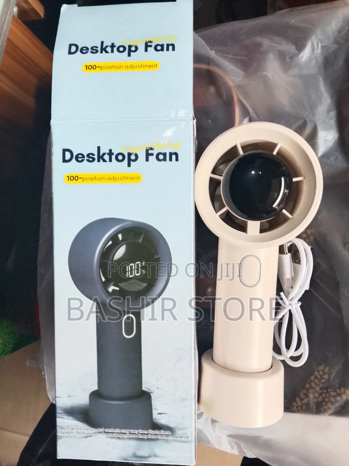Portable Usb Rechargeable Fan