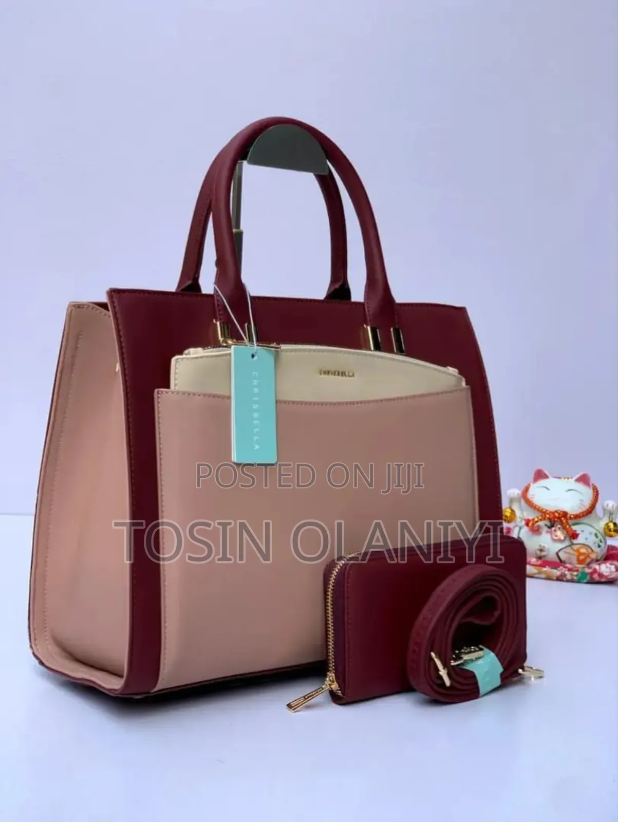 Chrisbella Bag With Purse (2in1)