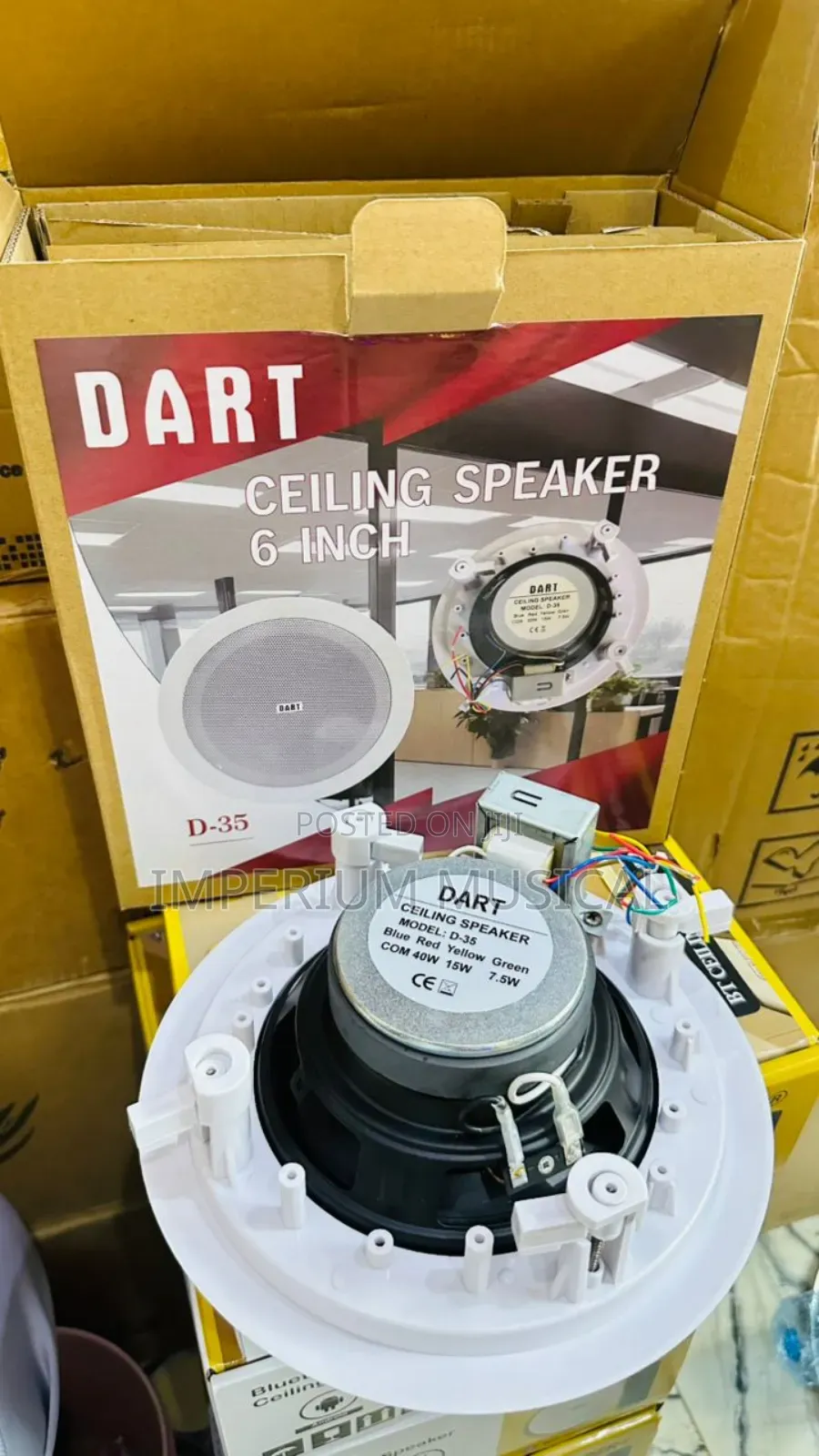 40watts Frame Passive Ceiling Speaker