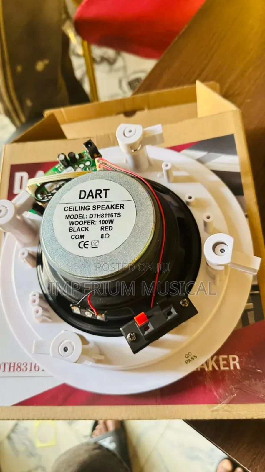 Single Bluetooth Ceiling Speaker With Remote Control