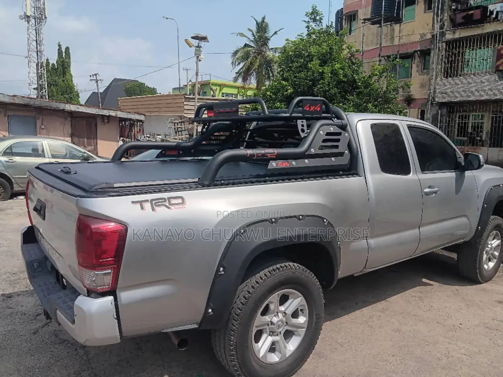 Rolling Cover for Tacoma and Rugged Spoiler