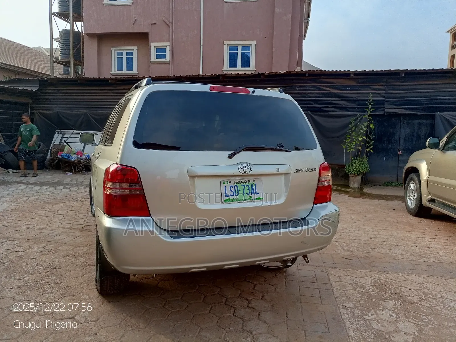 Toyota Highlander 2003 Silver