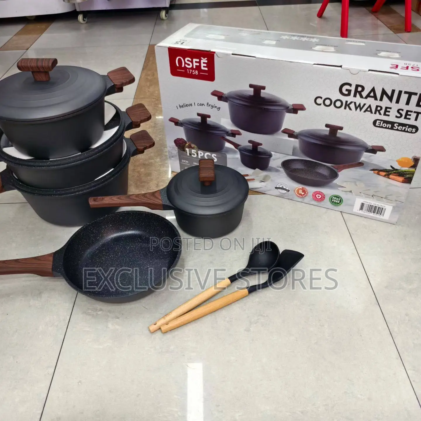 Osfe Granite Elon Series Cooking Pot