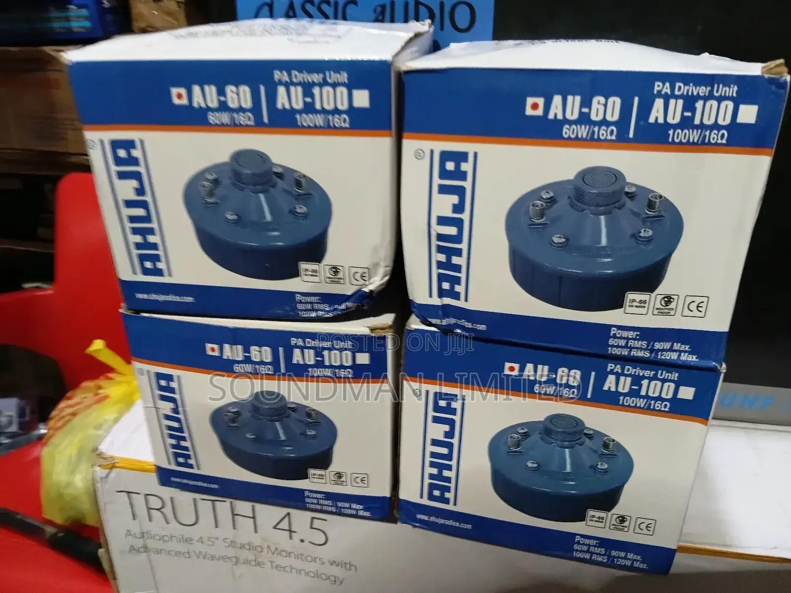 Ahuja Pa Driver Unit for Horn Speaker Au-60 60w
